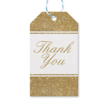 フェイク金ゴールド結婚グリッターの感謝ギフトラベル