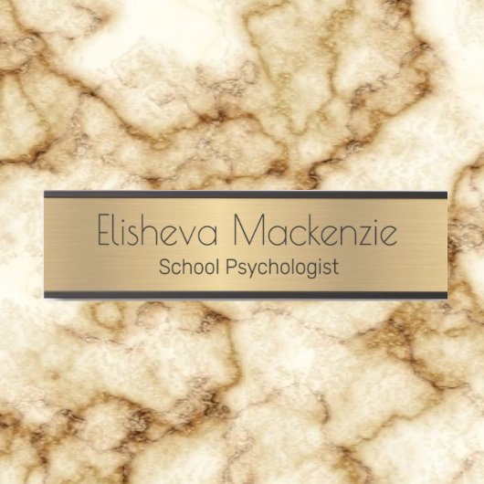 フェイク金ゴールドOfficeドアの署名シンボルや象徴名プレート サインプレート