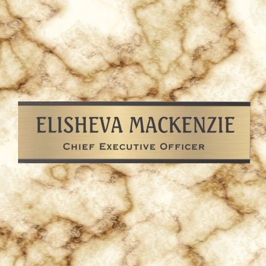 フェイク金ゴールドOfficeドアの署名シンボルや象徴名プレート サインプレート