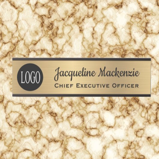 フェイク金ゴールドOfficeドアの署名シンボルや象徴名プレート サインプレート