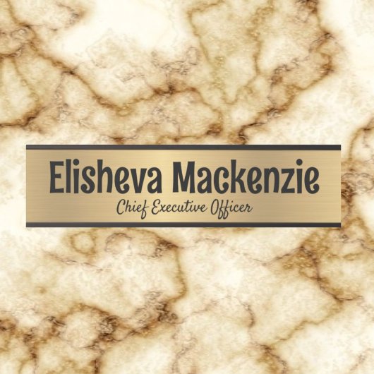 フェイク金ゴールドOfficeドアの署名シンボルや象徴名プレート サインプレート