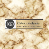 フェイク金ゴールドOffice Door Signシンボルや象徴ここにロゴを サインプレート