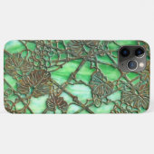 フェイク アンティーク ステンドグラス 葡萄の蔓 Case-Mate iPhoneケース (裏面(横))