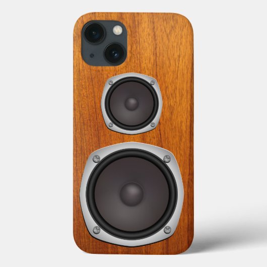 フェイク・スピーカーシステム Case-Mate iPhoneケース (裏面)