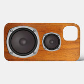 フェイク・スピーカーシステム Case-Mate iPhoneケース (裏面 (横))