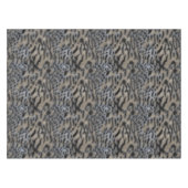 フェイクFur Leopard テーブルクロス (正面(横))