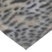 フェイクFur Leopard テーブルクロス (アングル)