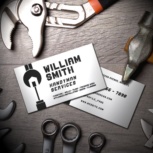 フェイクMetal Surface Texture Tools Business Card 名刺