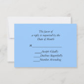 フェイクNeon、絵を描(ばちゃばちゃ)跳ねる、カスタム、RSVP 出欠カード (裏面)