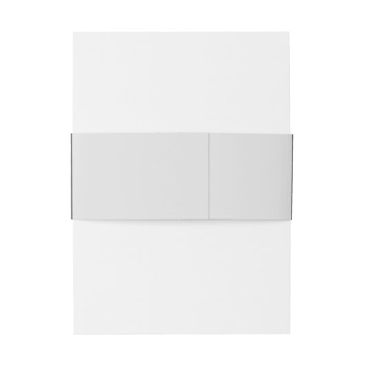 フェイクVellumフォトスエレガントクリプ結婚ト 招待状ベリーバンド (裏面例)