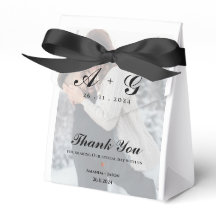 フェイクVellumフォトモノグラムありがとうござ結婚う