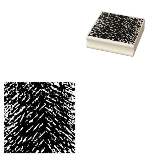 フェイクWolfテクスチャ ラバースタンプ (押印)