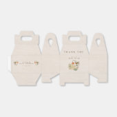 フェイコアフローラママお茶になるパーティー赤ちゃんシャワー フェイバーボックス (折り畳みなし)