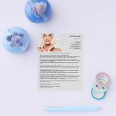 フェイシャルトリートメント4.5"x5.6"の後のアフターケアのヒント チラシ (シングル)