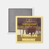 フェイジー永久生命保険マグネット マグネット (正面/裏面)