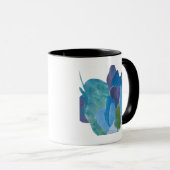 フェイスインディゴ1 マグカップ (正面右)