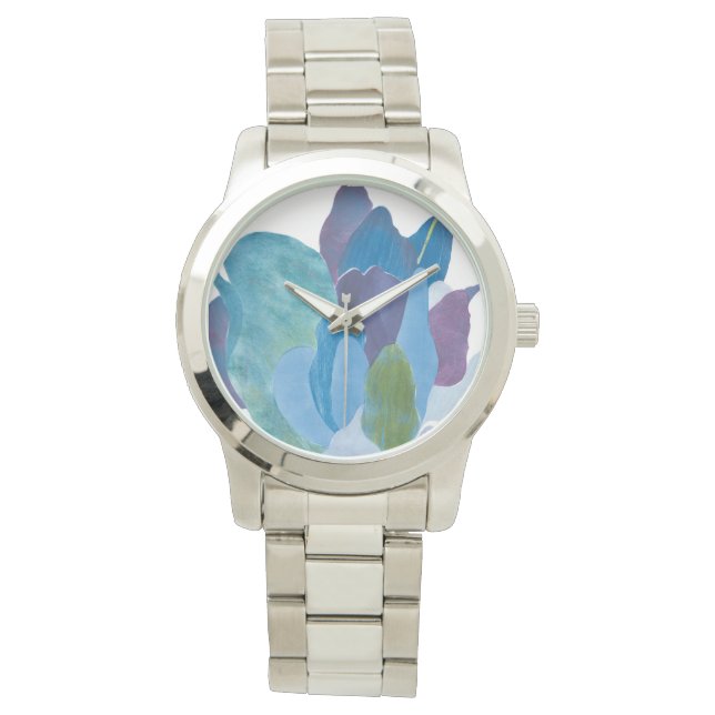 フェイスインディゴ1 腕時計 (正面)