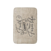 フェイスファミリーアンドファームライフファームハウススタイル バスマット (正面縦)