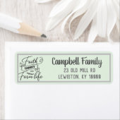 フェイスファミリーファームライフ差出人住所ラベル ラベル (インサイチュ)