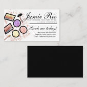 フェイスペインタペインティング体画家 名刺 (正面/裏面)