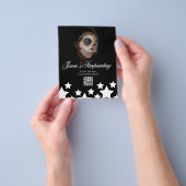 フェイスペインターピエロチルドレンパーティーレンタル チラシ (手)