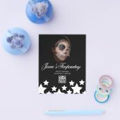 フェイスペインターピエロチルドレンパーティーレンタル チラシ (シングル)