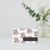 フェイスペインター絵画子供向けメイクアップアーティスト 名刺 (スタンド正面)