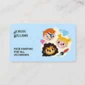 フェイスペインター 名刺 (正面)