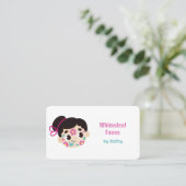 フェイスペインター 名刺 (スタンド正面)