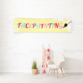 フェイスペイント フェイスペインター アーティスト ビジネス 横断幕 (インサイチュ)