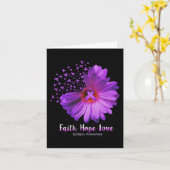 フェイスホープてんかん認識度サンフラワー カード (黄色い花)