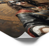 フェイスマスクのデモニアヤギ(succubes)の女王 ポスター (角)