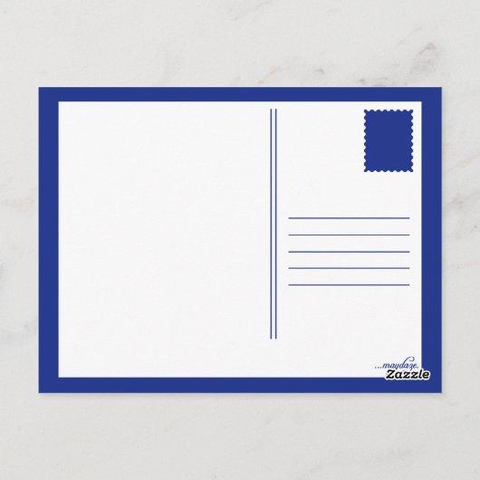 フェイスマスクの憂鬱 ポストカード (裏面)