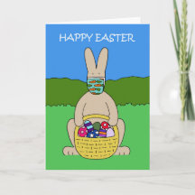 フェイスマスクの19イースターバニー