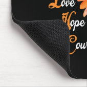 フェイスラブホープ勇気Aml白血病認識度 マウスパッド (コーナー)