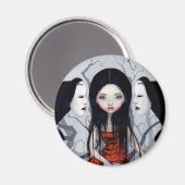 「フェイスレス幽霊」マグネット マグネット (正面/裏面)