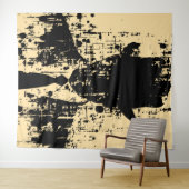 フェイスレス紳士：抽象芸術エレガンス タペストリー (インサイチュ(横))