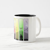 フェイス クロス ツートーンマグカップ (正面右)