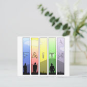 フェイス クロス ポストカード (スタンド正面)