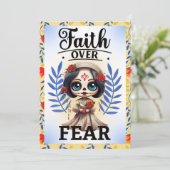 フェイス スガークラ スカル サンキューカード (スタンド正面)