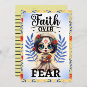 フェイス スガークラ スカル サンキューカード (正面/裏面)