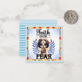 フェイス スガースカル ノートカード (正面/裏面インサイチュ)