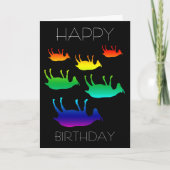 フェイティンヤギ誕生日 カード (正面)