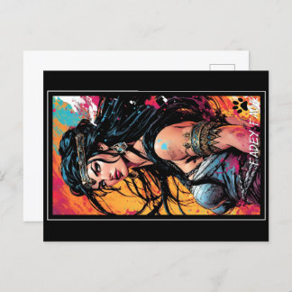 フェイディーバーバリアン漫画スタイル01 ポストカード