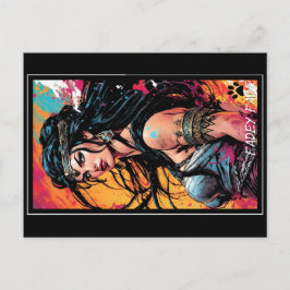 フェイディーバーバリアン漫画スタイル01 ポストカード