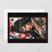 フェイディーバーバリアン漫画スタイル04 ポストカード (正面/裏面)