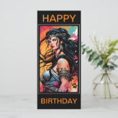 フェイディーバーバリアン漫画01誕生日カード (スタンド正面)