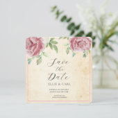 フェイデッド・ローズ・ウェディング セーブザデート (スタンド正面)