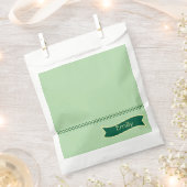 フェイバーバッグ | ユニークデザインとパーソナライズされた文字 (クリップ留めされた状態)