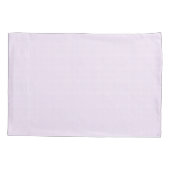 フェイパステルパープルギンガム 枕カバー (裏面)